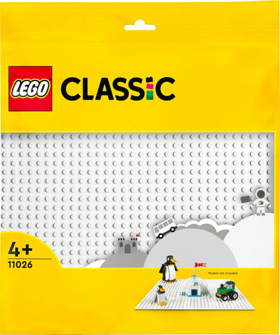LEGO Classic Witte Bouwplaat 32x32 - 11026