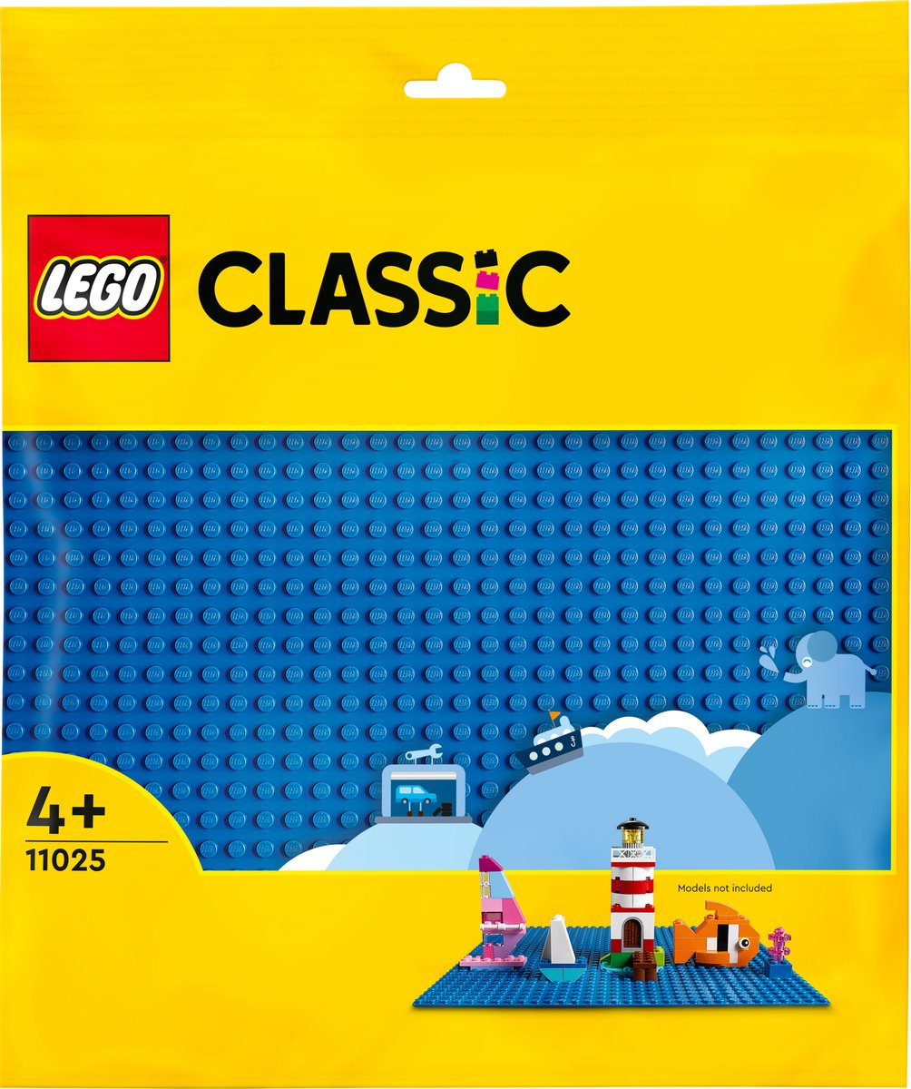 LEGO Classic Blauwe Bouwplaat 32x32 - 11025