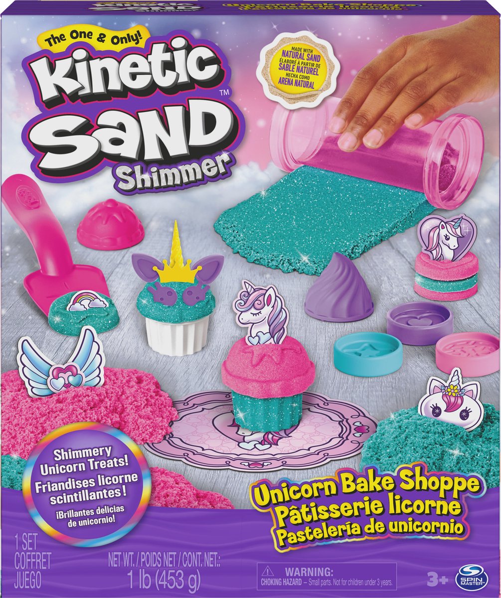 Kinetic Sand Magische Eenhoorn Bakset - 453g