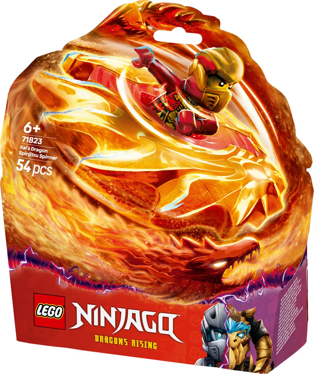 LEGO NINJAGO Kai Draken Spinjitzu Actie - 71823