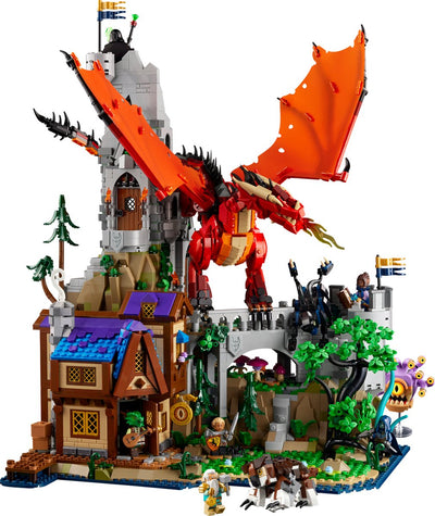LEGO Ideas Dungeons & Dragons Rode Draak Avontuur - 21348