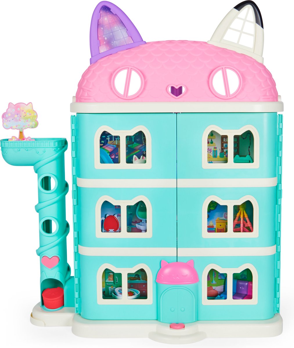 Gabby's Poppenhuis Interactief Speelhuis met Figuren en Accessoires