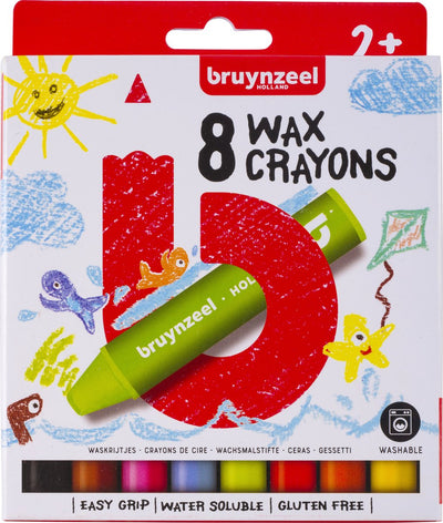 BRUYNZEEL Kids Wasco Krijtjes Set van 8 Kleuren