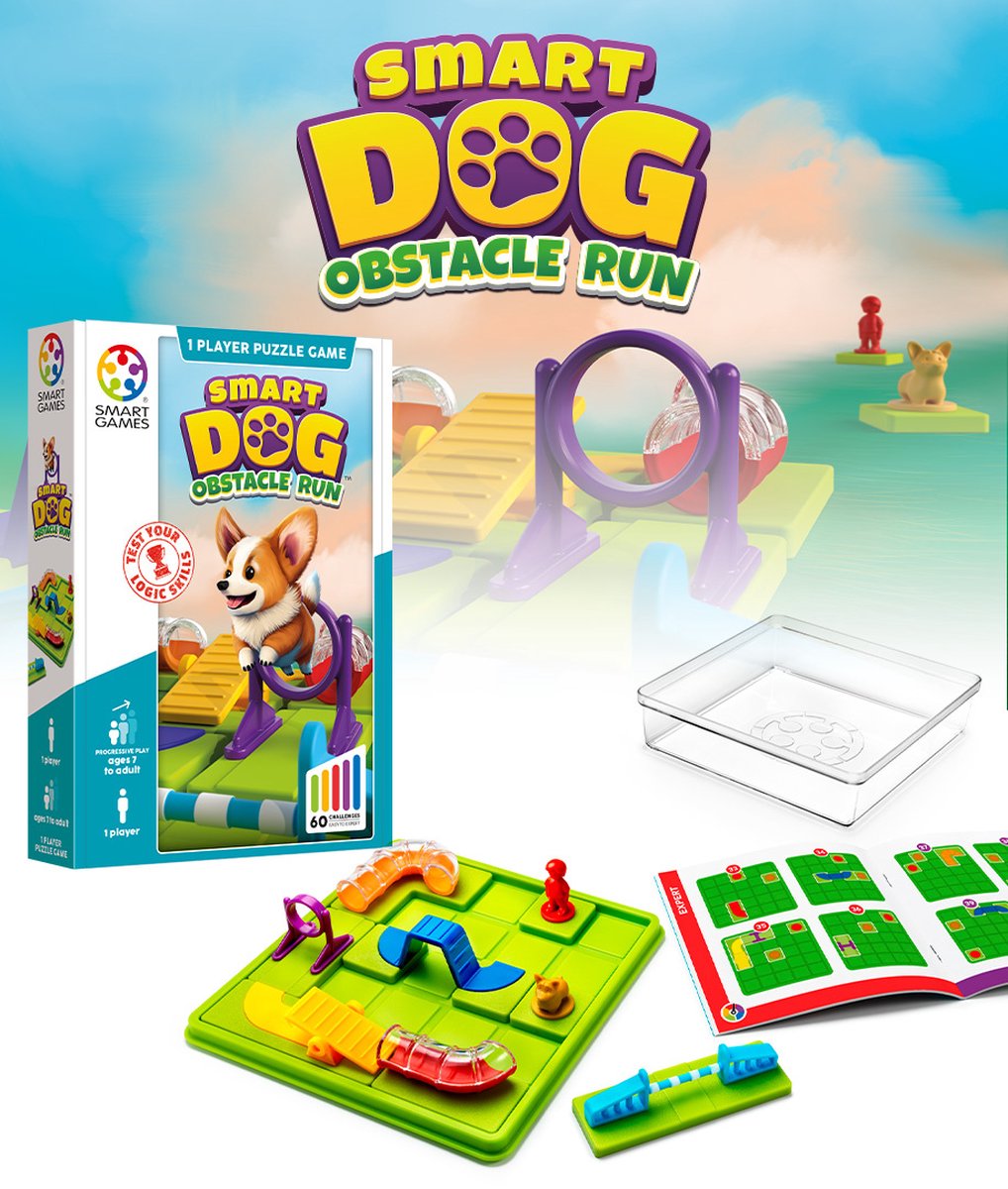 SmartGames Smart Dog Reisspel - 60 Uitdagingen