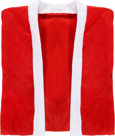 Springos Kerstman Kostuum 5-delig - Rood