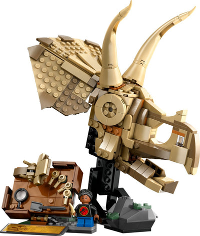 LEGO Jurassic World Triceratops Fossielen Schedel - 76969