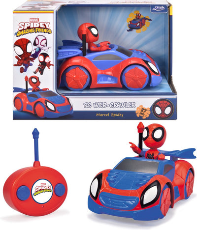 JADA RC Spiderman Spidey Web Crawler - bestuurbare auto