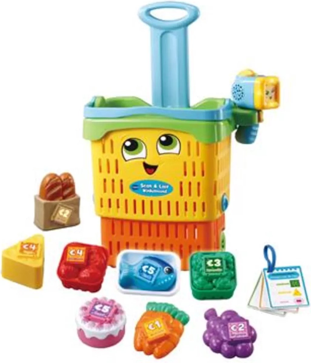 VTech Scan & Leer Winkelmand voor Kinderen