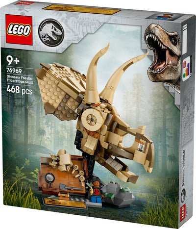 LEGO Jurassic World Triceratops Fossielen Schedel - 76969