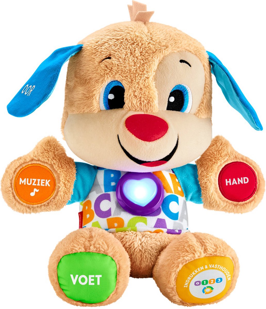 Fisher-Price Leerplezier Eerste Woorden Puppy - Interactief