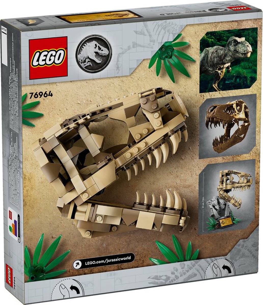 LEGO Dinosaurus Fossielen: T. rex Schedel - 76964