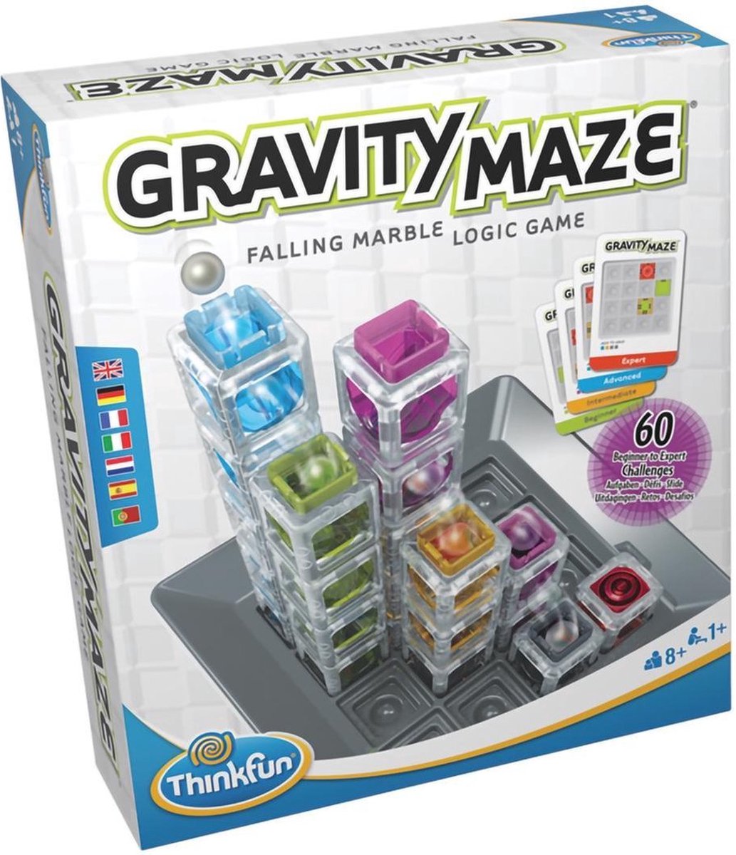 ThinkFun Gravity Maze - Uitdagend Lichtspel voor Jong & Oud