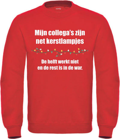 Vundy Ugly Christmas Trui Rood 4XL - Kerstcadeau