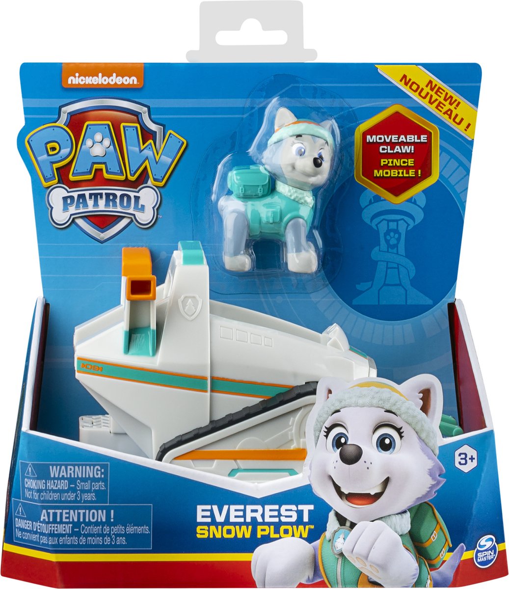 PAW Patrol Everest Sneeuwscooter met Speelfiguur
