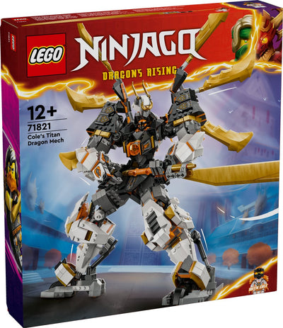 LEGO NINJAGO Cole's Reusachtige Drakenrobot - 71821