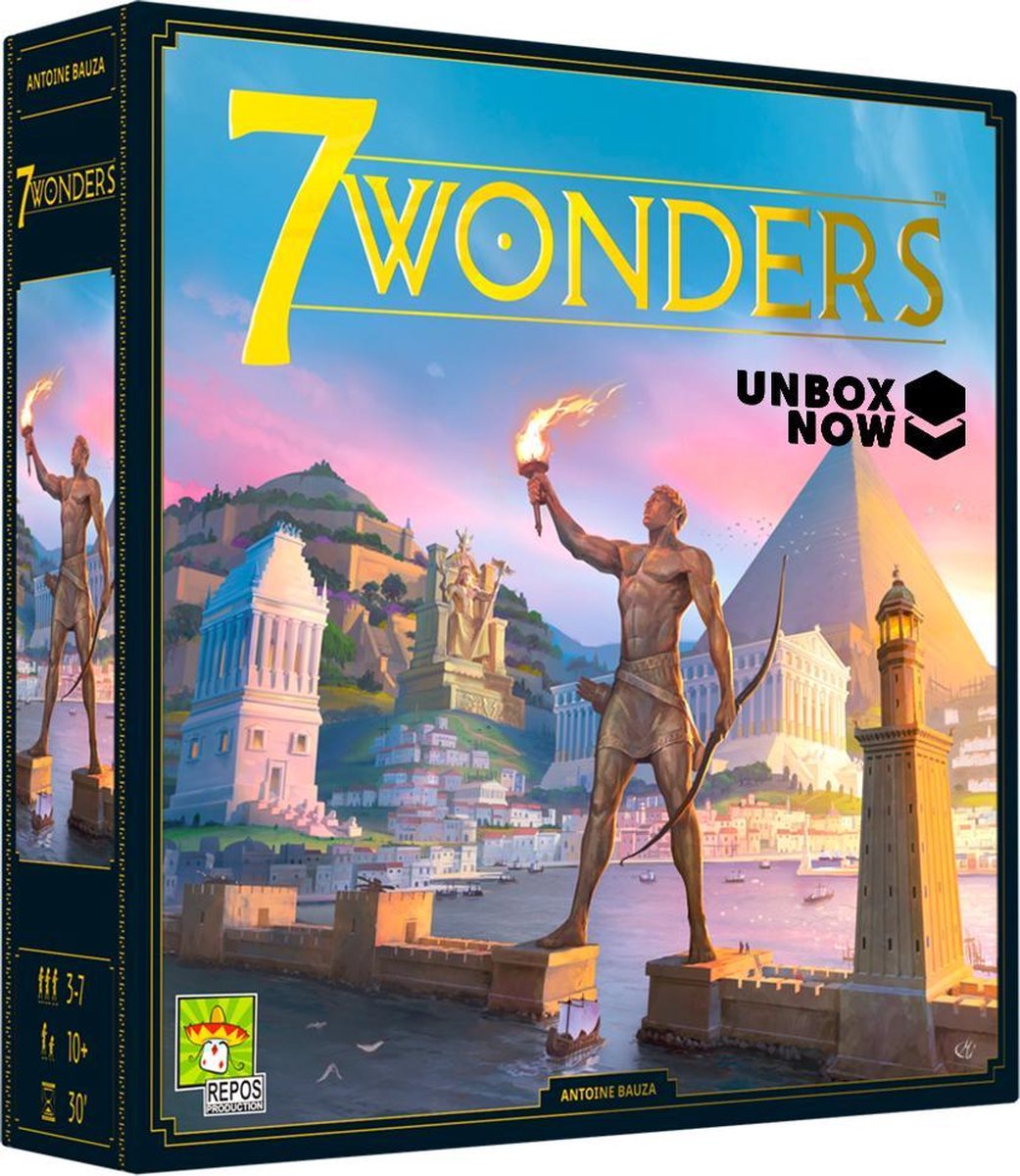 Repos Production 7 Wonders Nieuwe Editie Bordspel