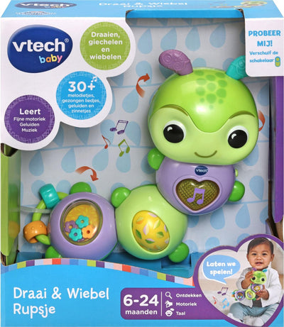 VTech Baby Draai & Wiebel Rupsje Speelgoed