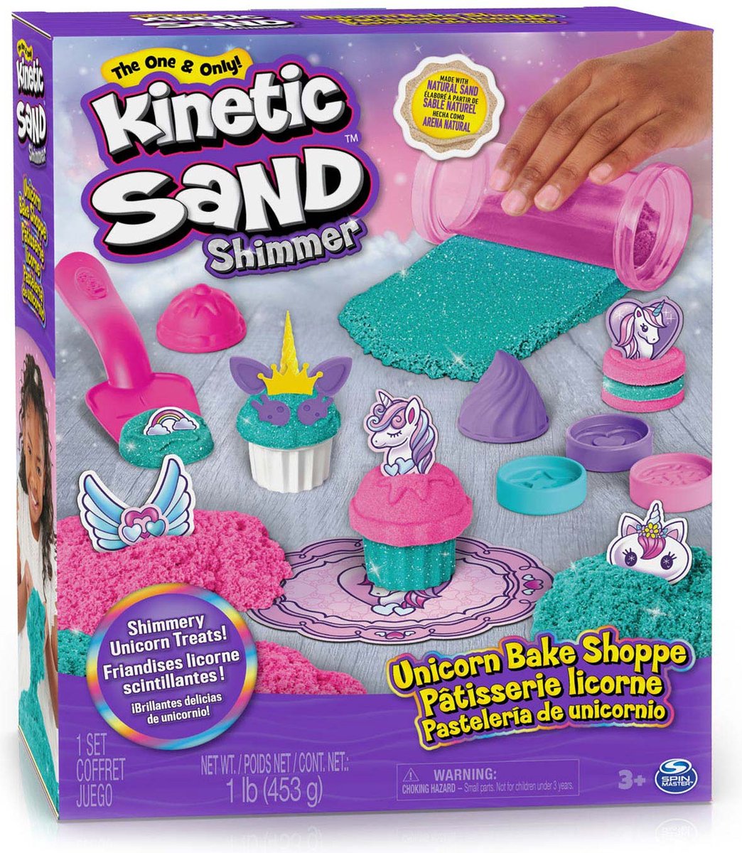 Kinetic Sand Magische Eenhoorn Bakset - 453g