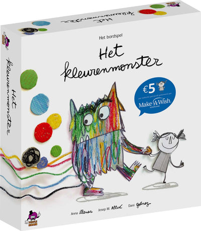 Purple Brain Het Kleurenmonster Educatief Bordspel