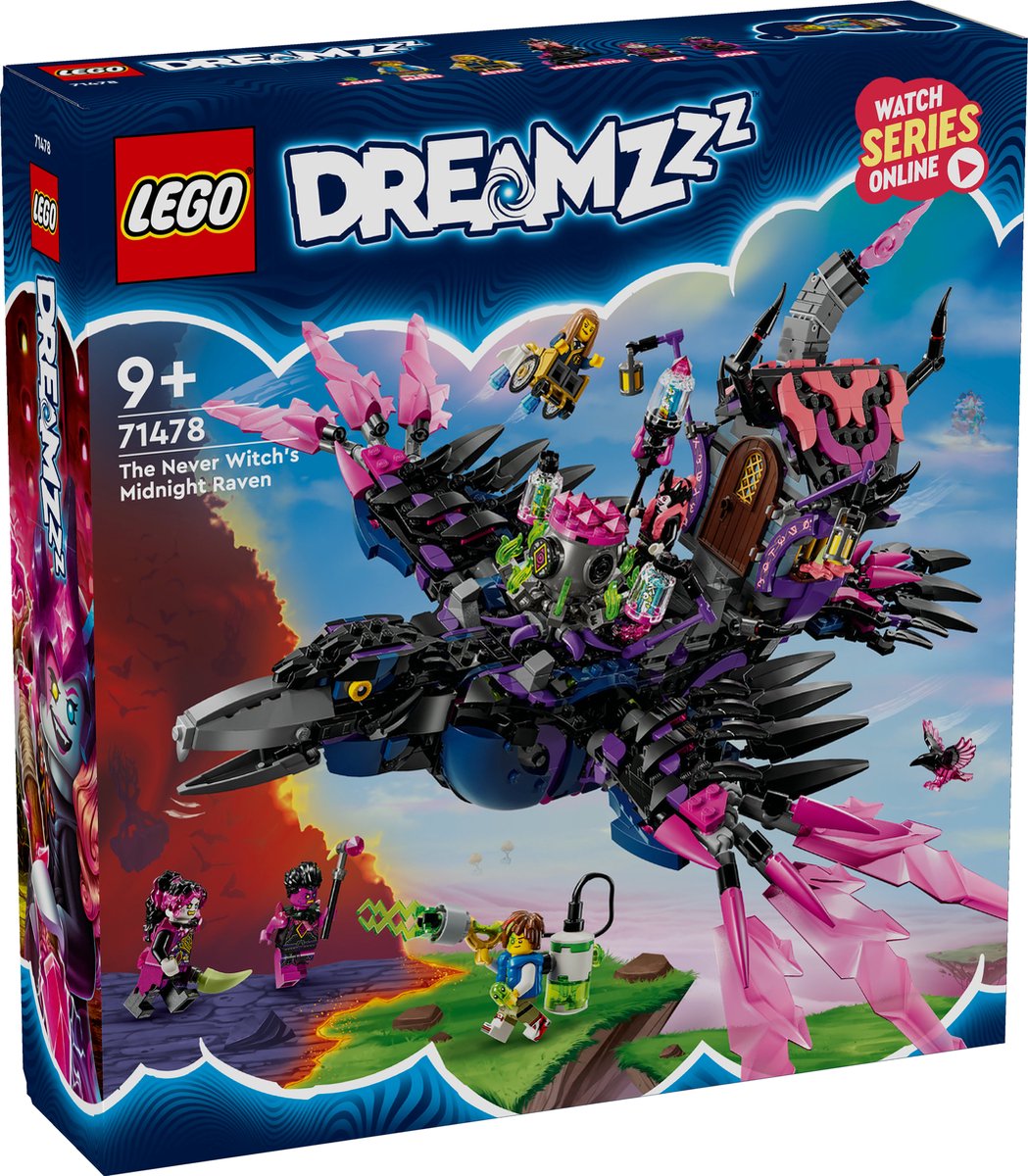 LEGO DREAMZzz De Middernacht Raaf van de Heks - 71478