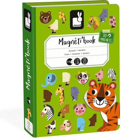Janod Magneti'Book Dieren Puzzelspel