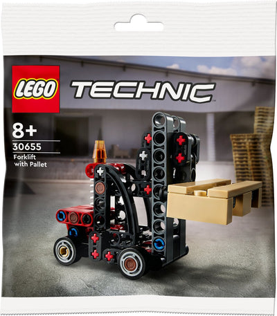 LEGO Technic Heftruck met Pallet - 30655 (Polybag)