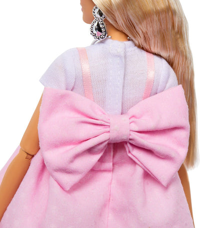 Barbie Deluxe Style - Pastelroze Poppenjurk