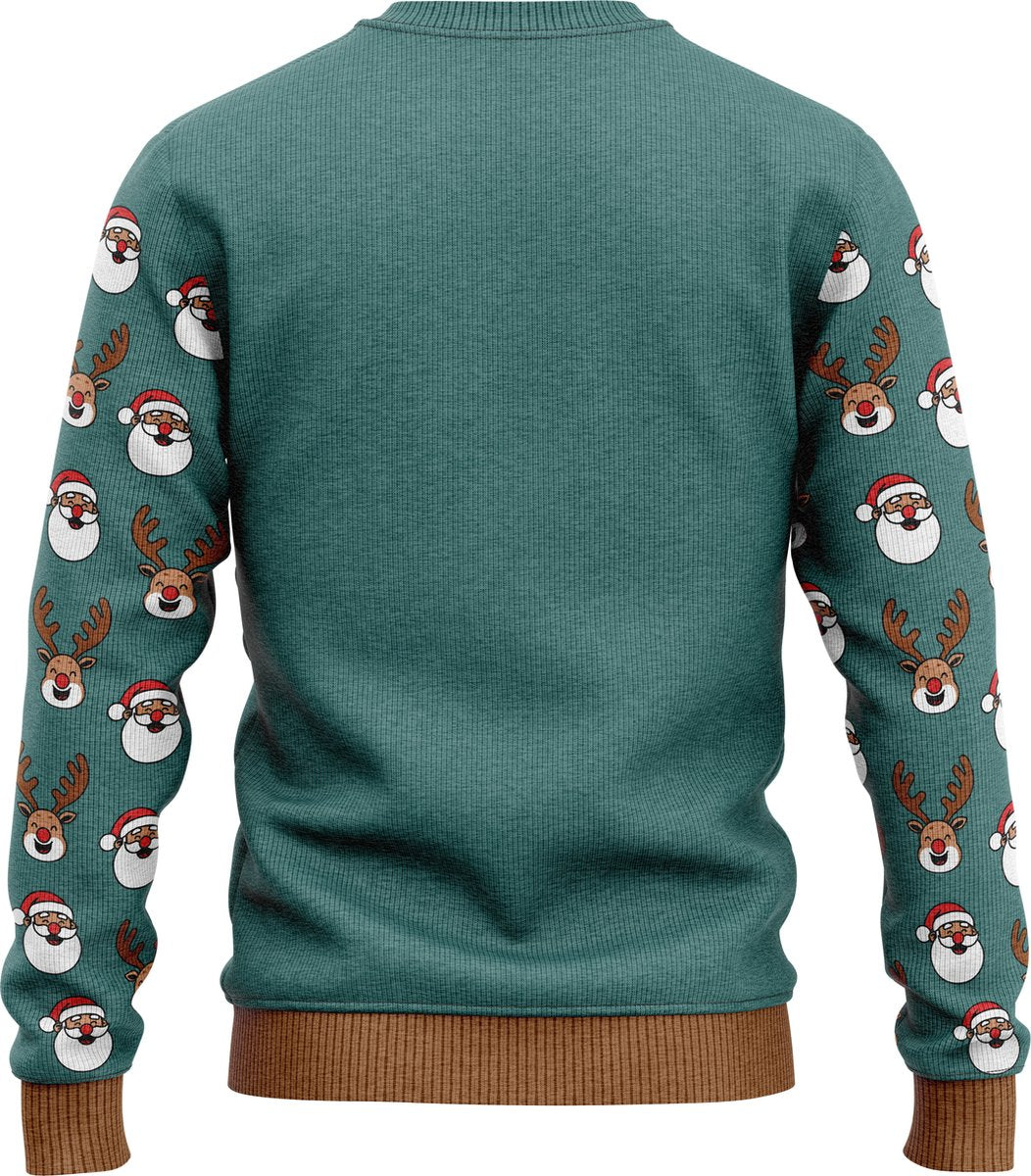 JAP Christmas Interactieve Kersttrui M - 100% Gerecycled