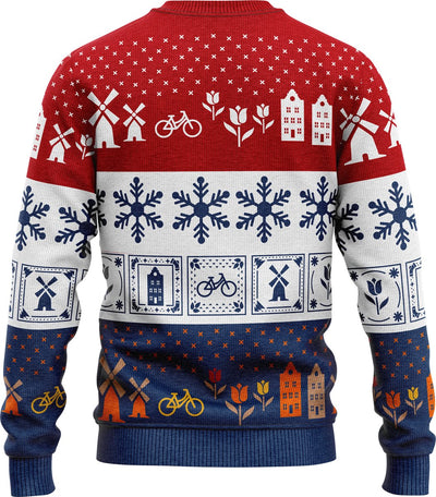 JAP Christmas Wereldse Kersttrui M - Recycleerbaar & Comfortabel