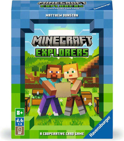 Ravensburger Minecraft Explorers - Coöperatief Kaartspel voor Kids