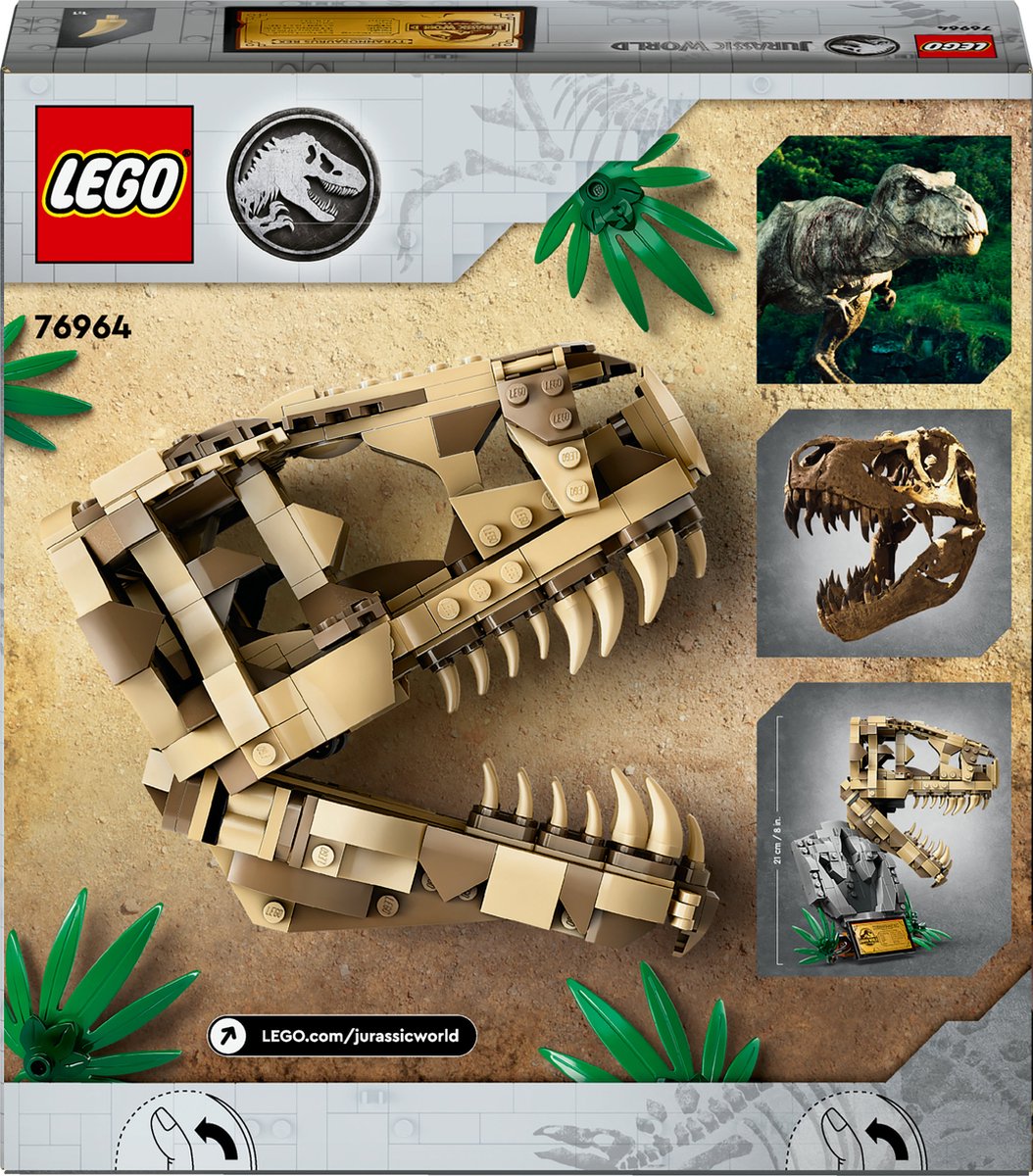 LEGO Dinosaurus Fossielen: T. rex Schedel - 76964