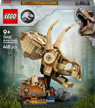 LEGO Jurassic World Triceratops Fossielen Schedel - 76969
