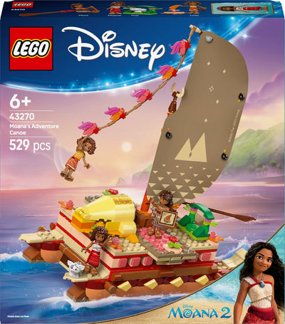 LEGO Disney Princess Moana's Avontuurlijke Kano - 43270