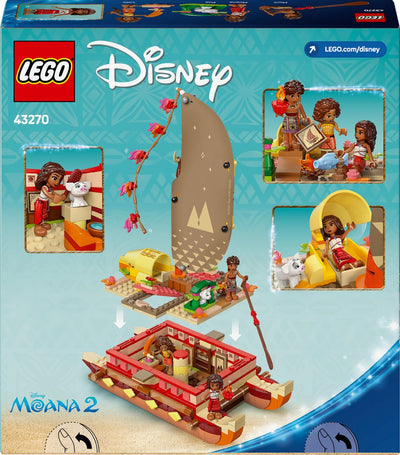 LEGO Disney Princess Moana's Avontuurlijke Kano - 43270