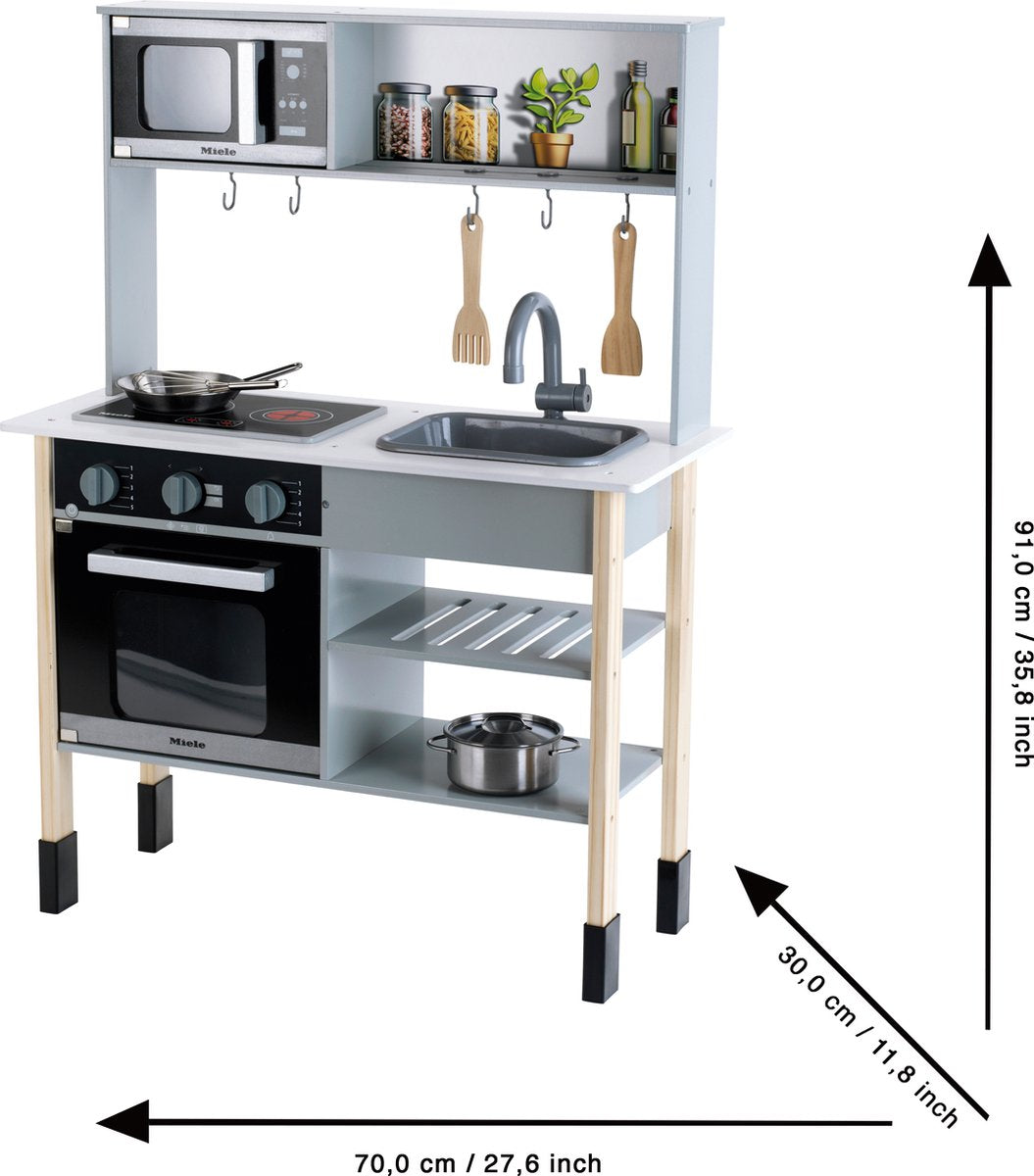 Klein Theo Klein Miele Houten Keuken, Midi