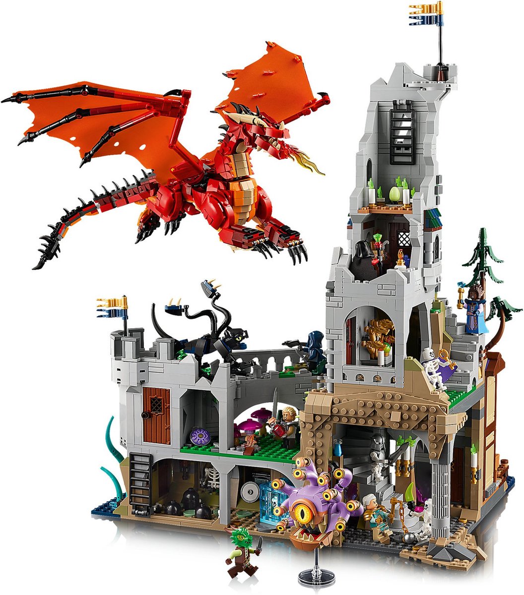 LEGO Ideas Dungeons & Dragons Rode Draak Avontuur - 21348