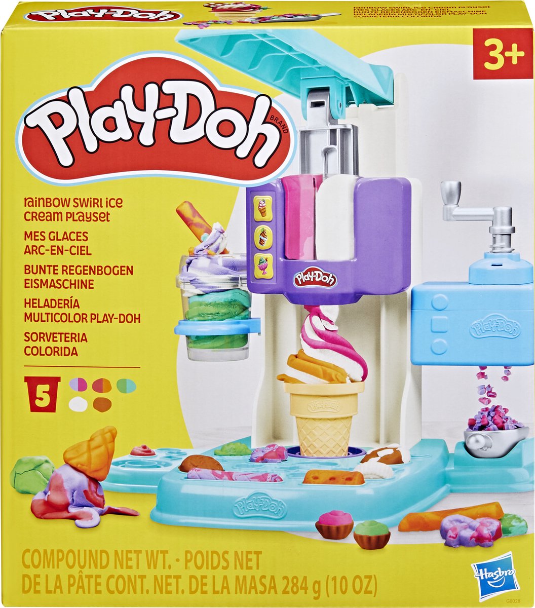 Play-Doh Softijs Speelset Regenboog