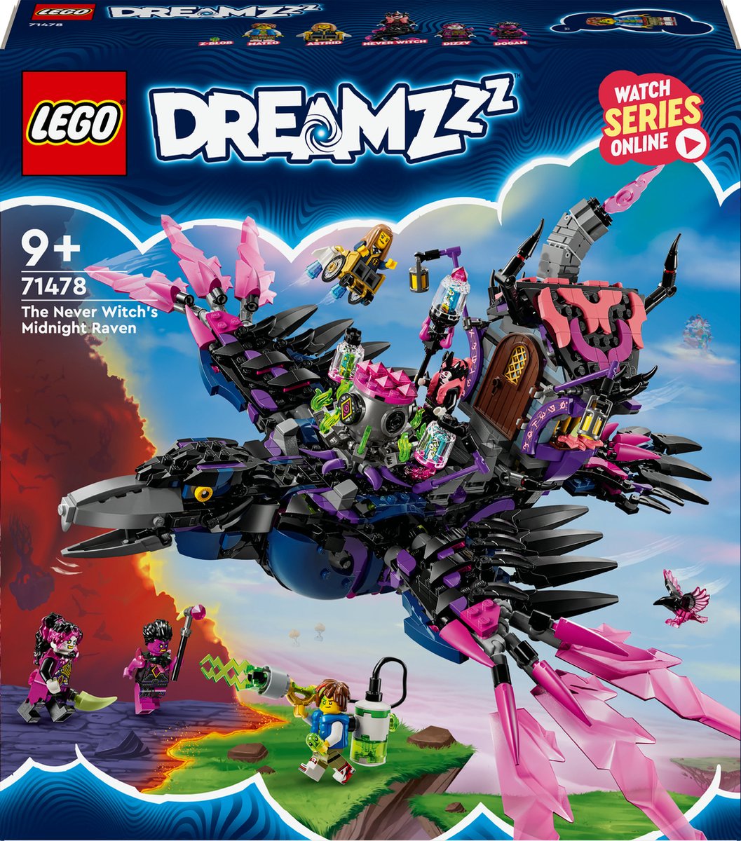 LEGO DREAMZzz De Middernacht Raaf van de Heks - 71478
