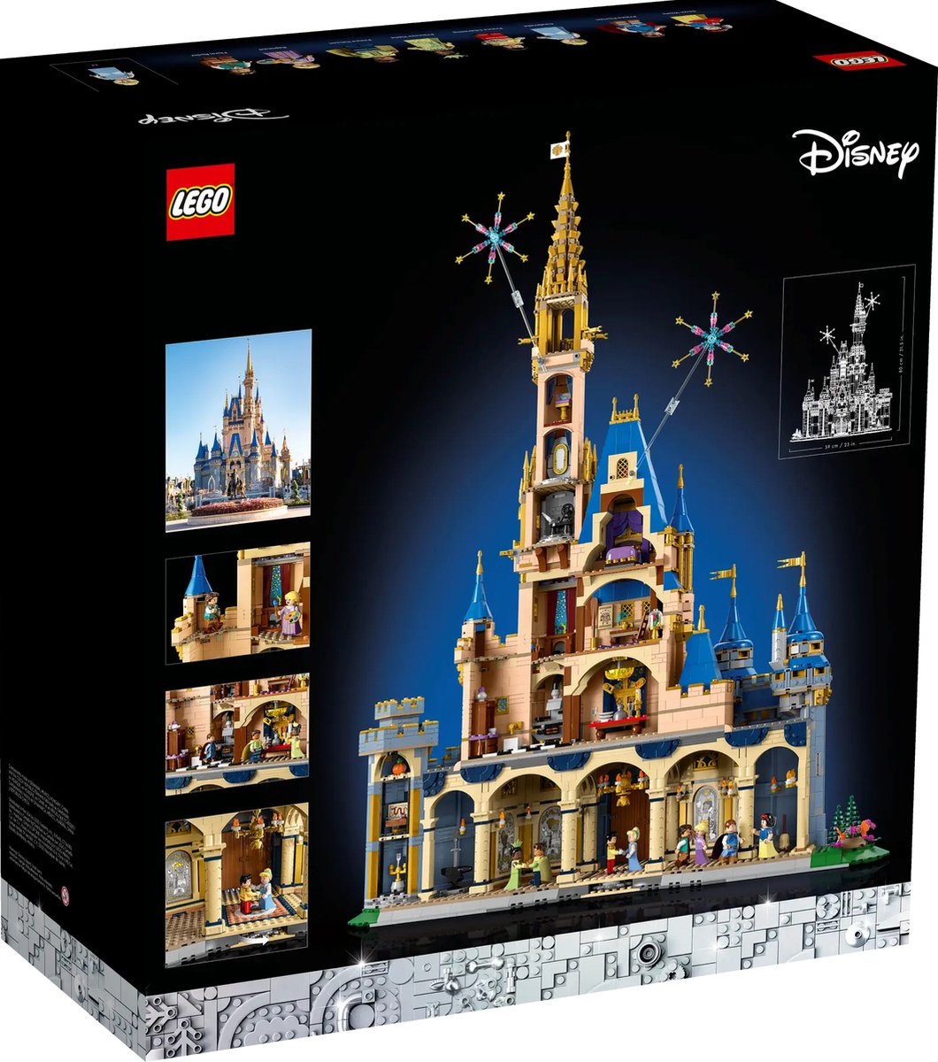 LEGO Disney Kasteel - Sprookjesachtige Bouwset 43222