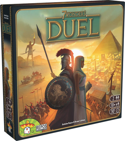 Repos Production 7 Wonders Duel Bordspel