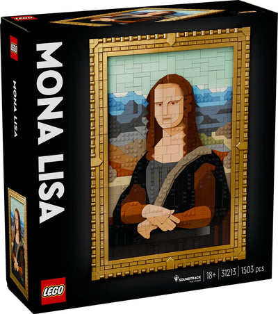 LEGO Art Mona Lisa - Iconisch Kunstwerk Bouwset - 31213