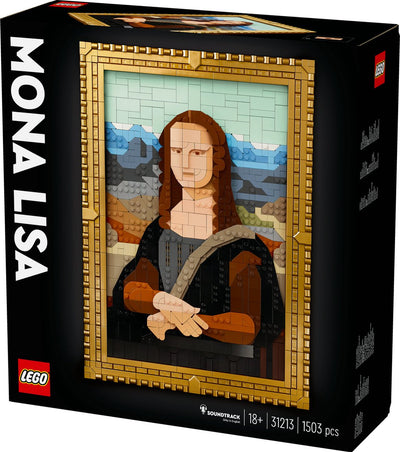 LEGO Art Mona Lisa - Iconisch Kunstwerk Bouwset - 31213