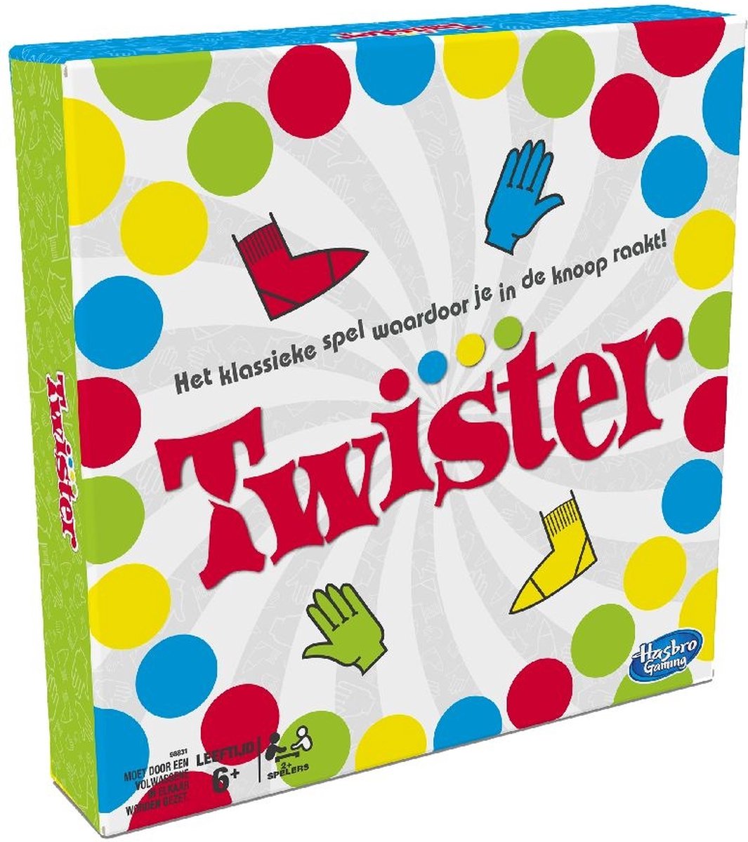 Hasbro Gaming Twister - Spannend Actiespel voor Iedereen