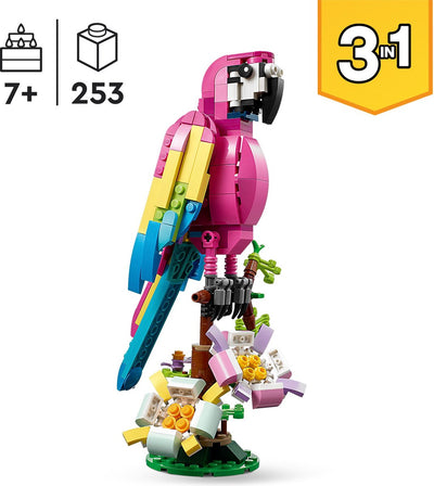 LEGO Creator Exotische Roze Papegaai - 31144