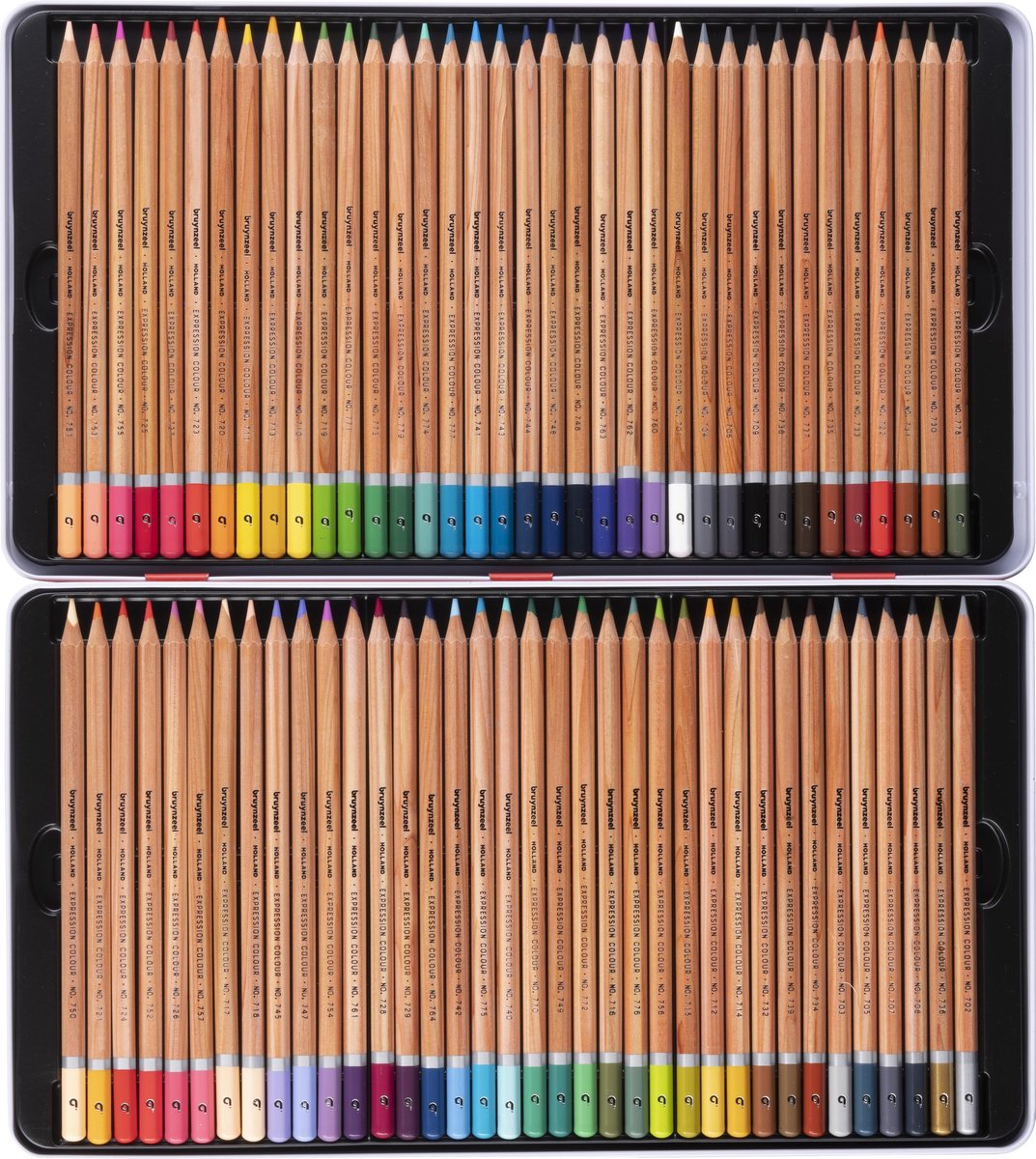 BRUYNZEEL Expression Kleurpotloden Set van 72