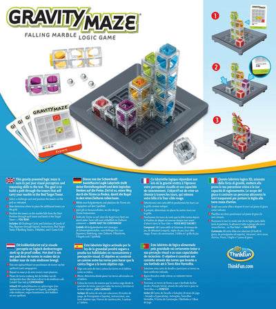 ThinkFun Gravity Maze - Uitdagend Lichtspel voor Jong & Oud