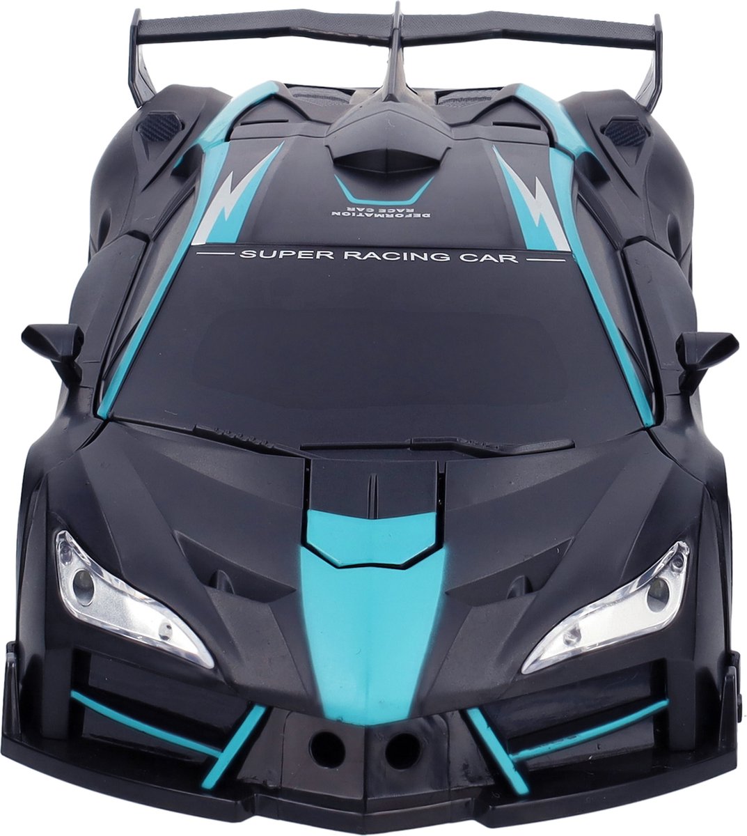 Silvergear Transformeerbare RC Auto voor Jongens - Zwart