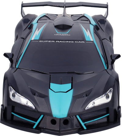 Silvergear Transformeerbare RC Auto voor Jongens - Zwart