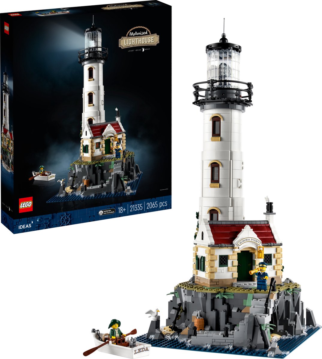 LEGO Ideas Verlichte Vuurtoren - 21335