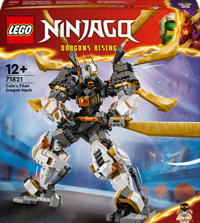 LEGO NINJAGO Cole's Reusachtige Drakenrobot - 71821